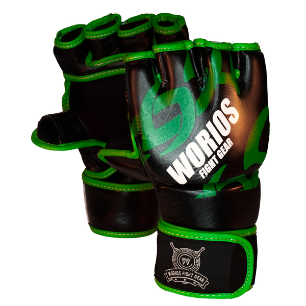 Worios Wild Green MMA Gloves