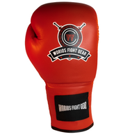 Worios Red_Blood Laces Gloves Leather
