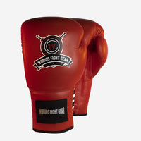 Worios Red_Blood Laces Gloves Leather
