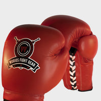 Worios Red_Blood Laces Gloves Leather