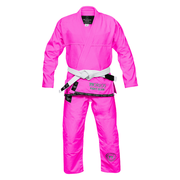Worios LIghtweight Pro 2.0 BJJ Gi Brazilian Jiu Jitsu Gi Kimono Pink