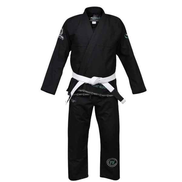 Worios LIghtweight Pro 2.0 BJJ Gi Brazilian Jiu Jitsu Grappling Kimono Black