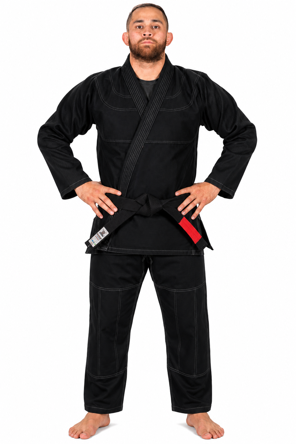Wholesale GI — Adult — Black — front view