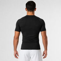 Ranked Rash Guard — Adult — Black