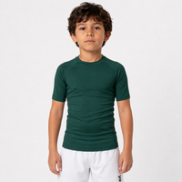 Ranked Rash Guard — Kids — Green