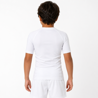Ranked Rash Guard — Kids — White