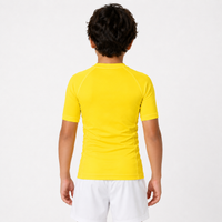 Ranked Rash Guard — Kids — Yellow