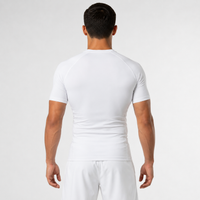 Ranked Rash Guard — Adult — White