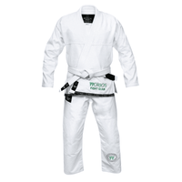Worios LIghtweight Pro 2.0 Brazillian Jiu-Jitsu Kimono Gi White Adults