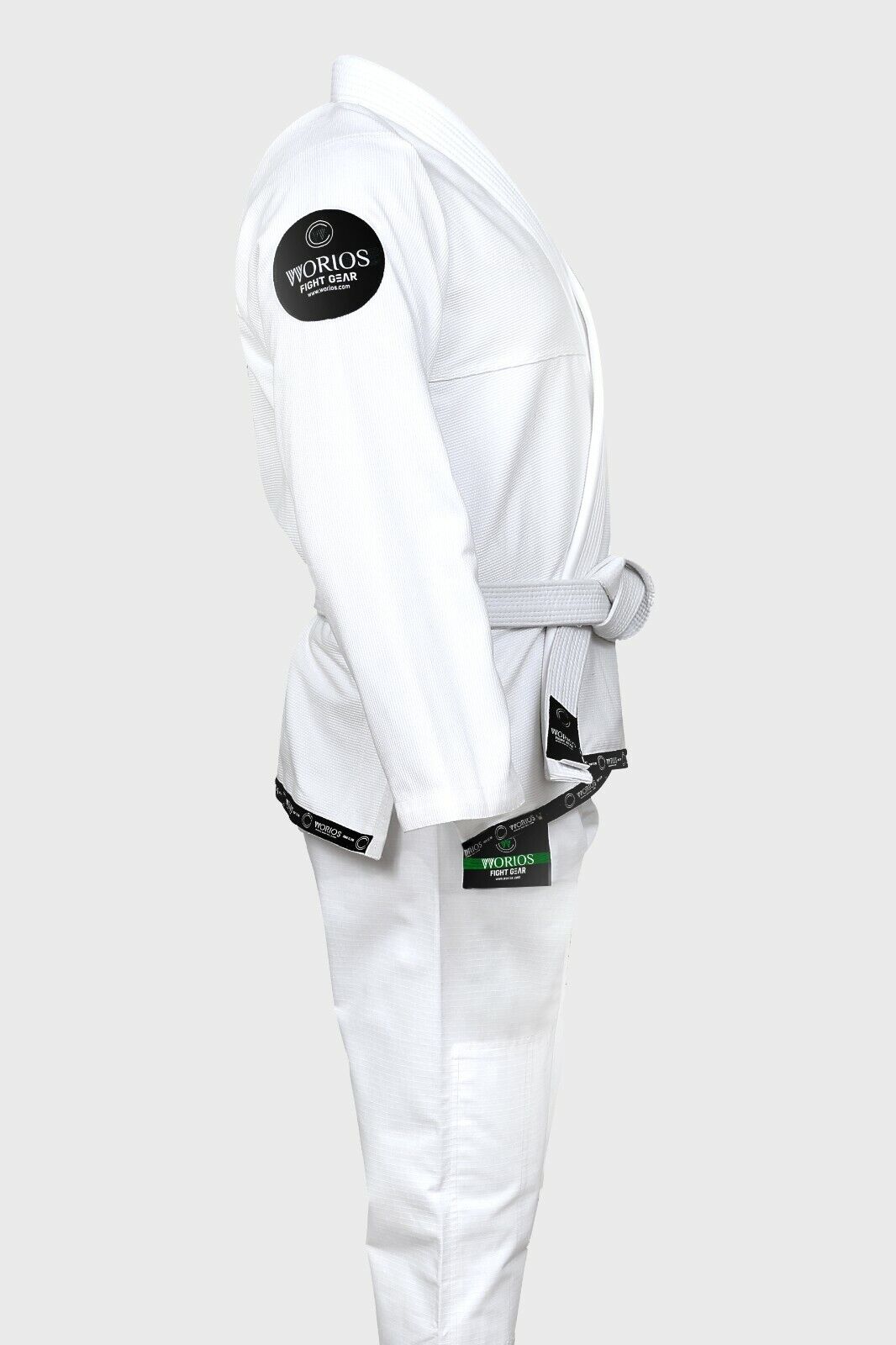 Worios LIghtweight Pro 2.0 Brazillian Jiu-Jitsu Kimono Gi White Adults
