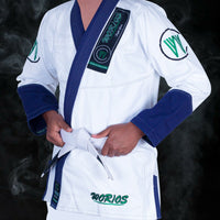 Worios Competition I Limited Edition Brazilian Jiu-Jitsu Gi White/Navy Blue
