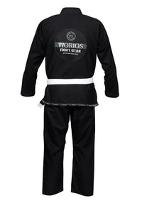 Worios LIghtweight Pro 2.0 BJJ Gi Brazilian Jiu Jitsu Grappling Kimono Black