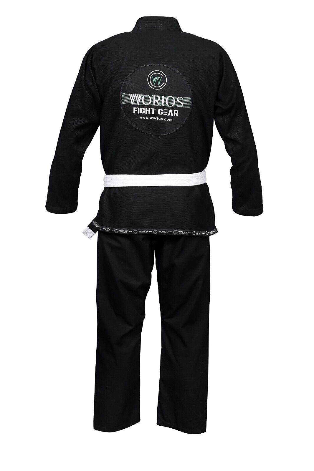 Worios LIghtweight Pro 2.0 BJJ Gi Brazilian Jiu Jitsu Grappling Kimono Black