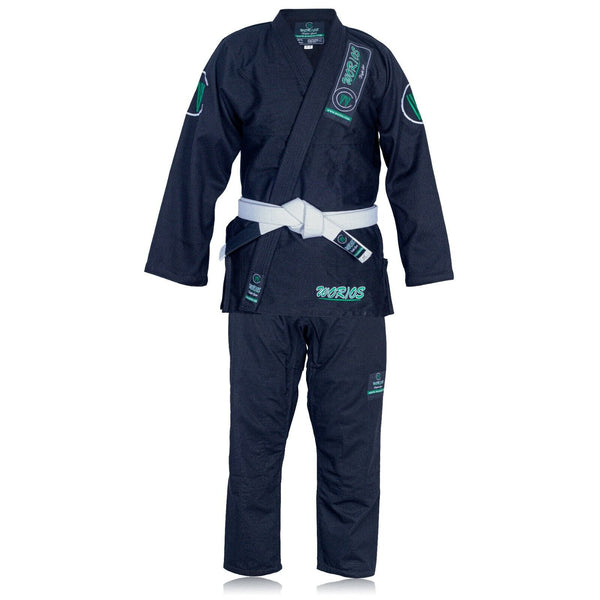 Worios LIghtweight Pro Brazilian JiuJItsu Gi Black