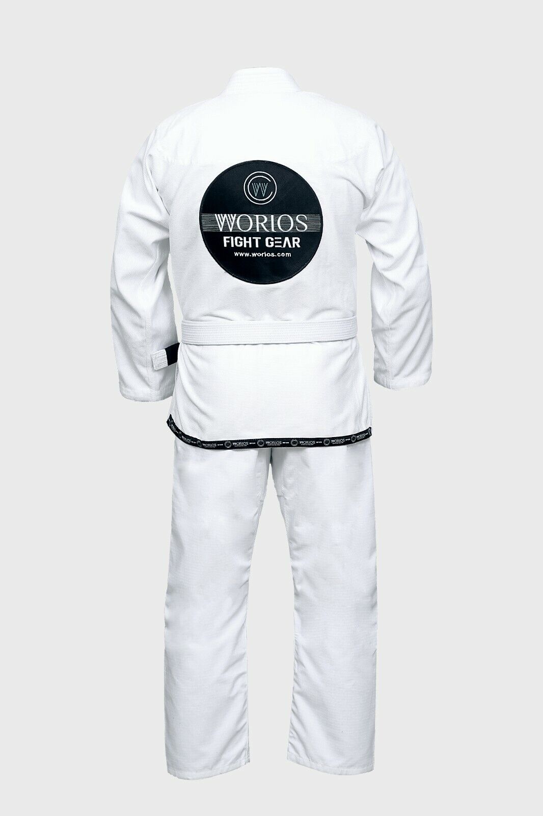 Worios LIghtweight Pro 2.0 Brazillian Jiu-Jitsu Kimono Gi White Adults