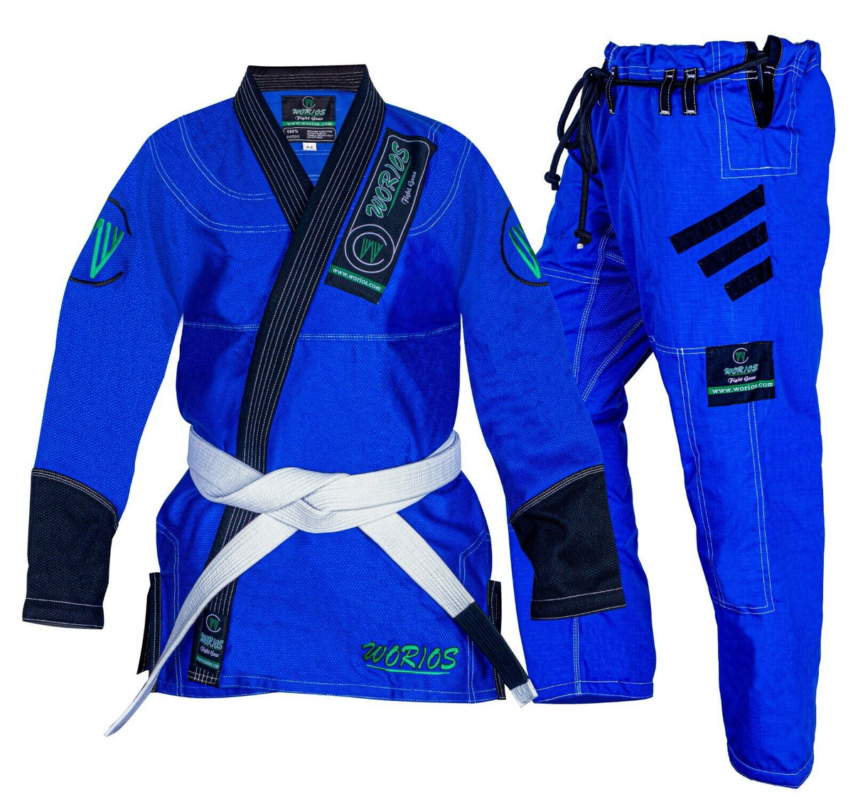 Worios Competition I Limited Edition Brazilian Jiu Jitsu Gi Blue/Black