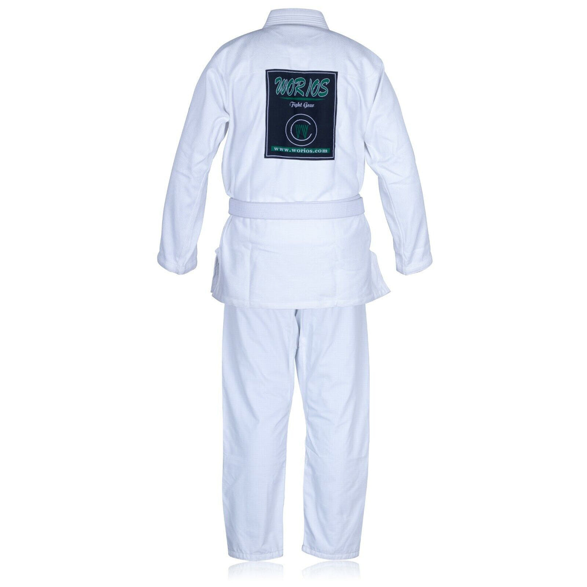 Worios Kids Lightweight Pro Brazilian Jiu Jitsu Grappling Gi White