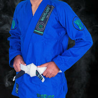 Worios Kids Lightweight Pro Brazilian JiuJItsu Grappling Gi Blue