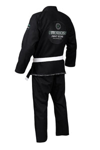 Worios LIghtweight Pro 2.0 BJJ Gi Brazilian Jiu Jitsu Grappling Kimono Black