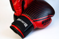 Worios R&B Leather Boxing Gloves Fight Training MMA Punching Gloves