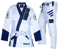 Worios Competition I Limited Edition Brazilian Jiu-Jitsu Gi White/Navy Blue