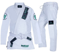 Worios Kids Lightweight Pro Brazilian Jiu Jitsu Grappling Gi White