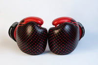 Worios R&B Leather Boxing Gloves Fight Training MMA Punching Gloves