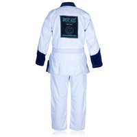 Worios Competition I Limited Edition Brazilian Jiu-Jitsu Gi White/Navy Blue