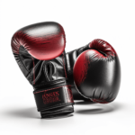 Worios Red-Trim Black Boxing Glove