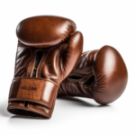 Worios Brown Leather Boxing Glove