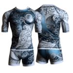 Worios beryl Blue Rash Guard