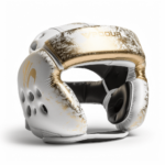 Worios Chic White and Gold Headguard