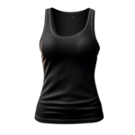Worios Black Women Tank Top