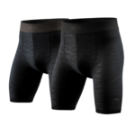 Worios Deep Black Commpression Short