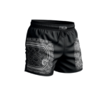 Worios Bandana Black MMA Shorts (10 Custom Shorts Set)